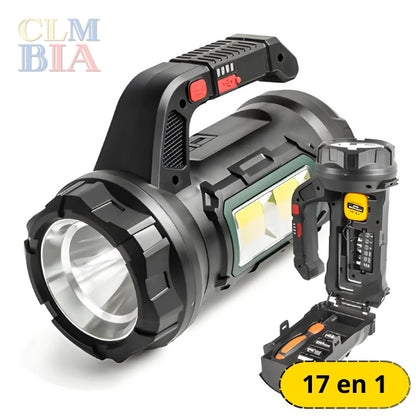 Linterna LED + Kit de Herramientas