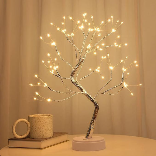 LAMPARA LED DECORATIVA EN FORMA DE BONSAI  PARA REGALO