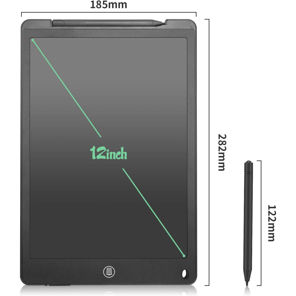 Tableta De Escritura Digital Lcd Para Niños Borrable 12 Inch